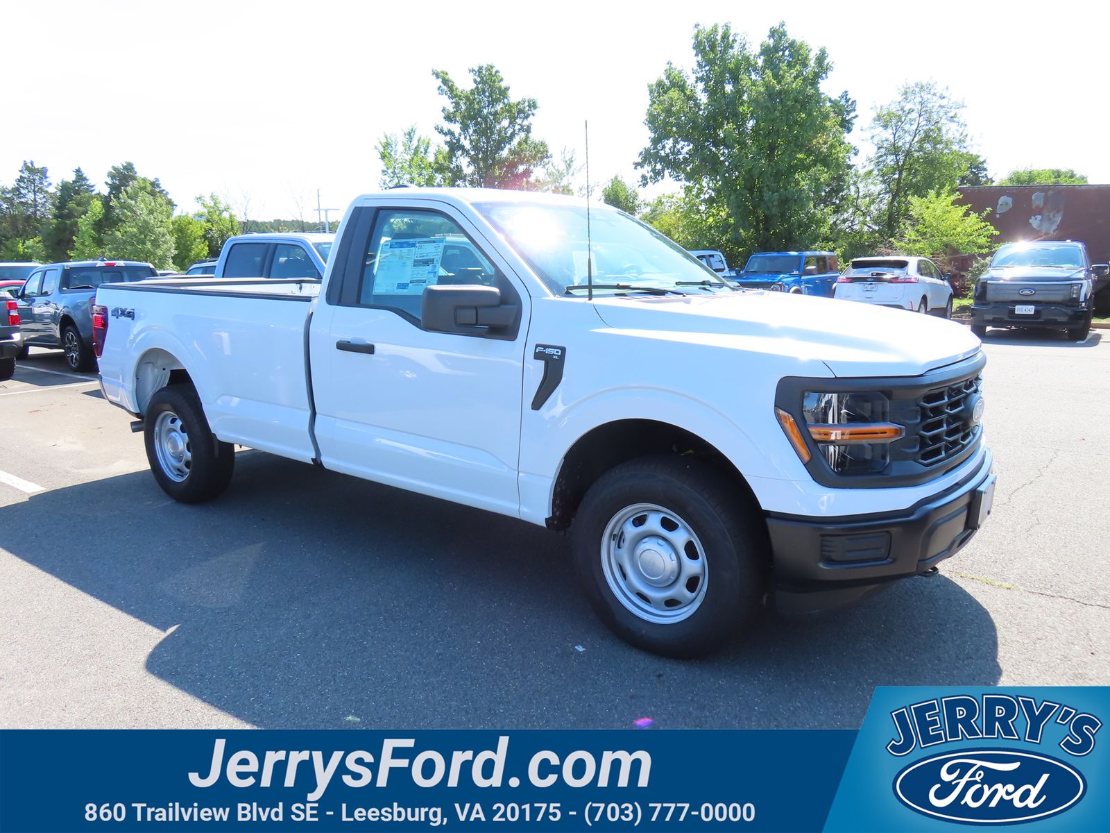 Oxford White 2026 Ford F-150 Pickup Truck Four-Wheel Drive Automatic