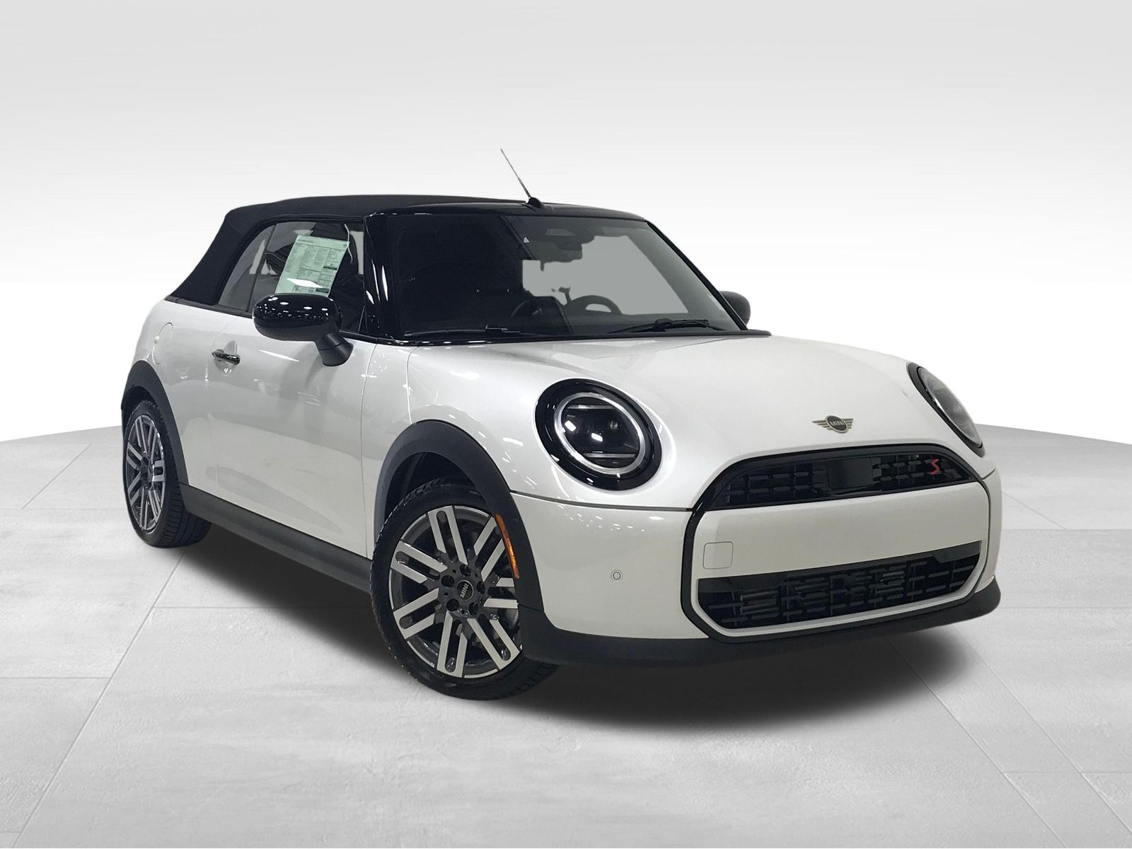 Nanuq White Metallic 2026 MINI Cooper S Convertible FWD Convertible Front-Wheel Drive 7-Speed Automatic