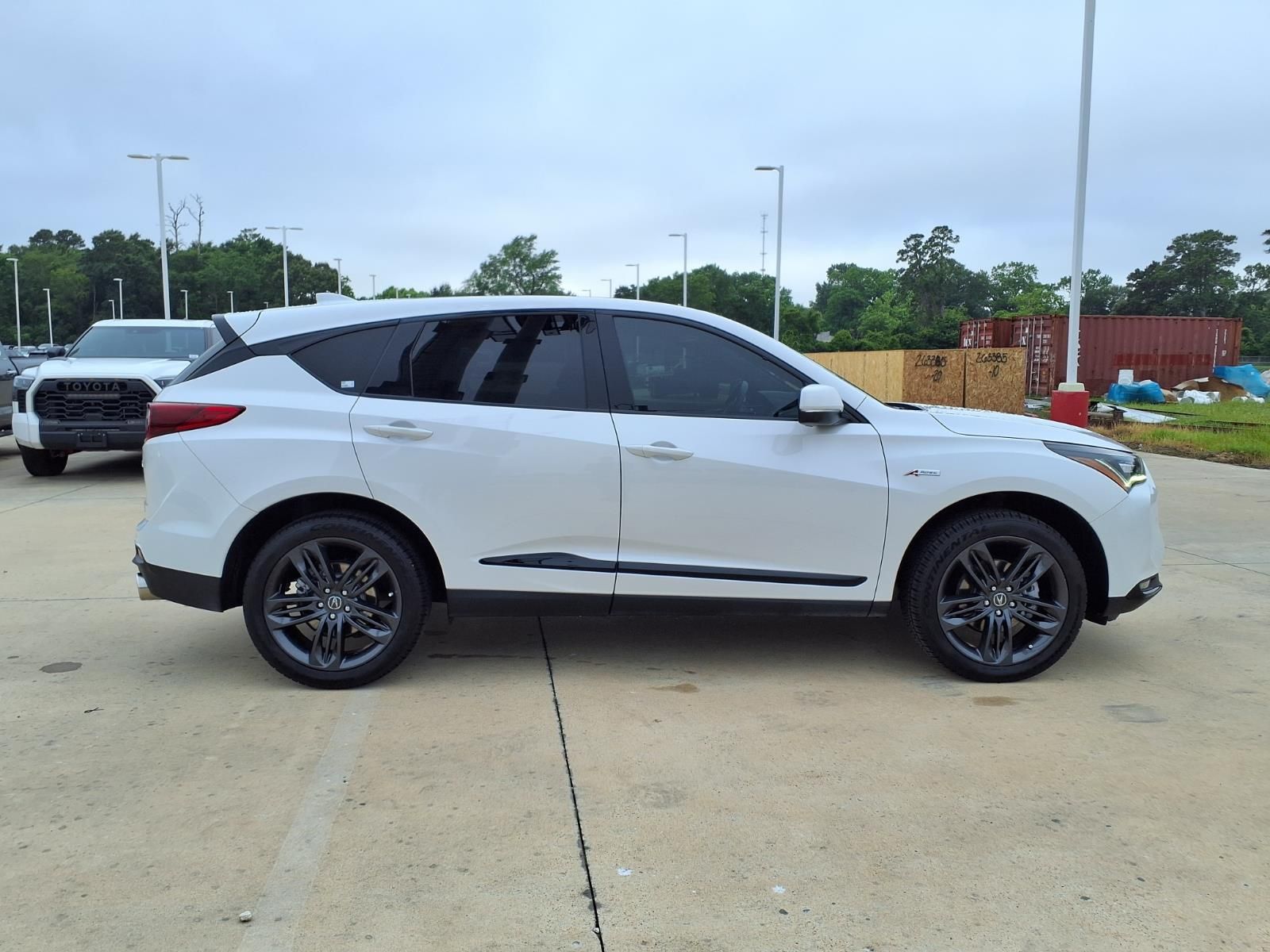 2023 Acura RDX A-Spec Package White at AutoSavvy Houston Southwest