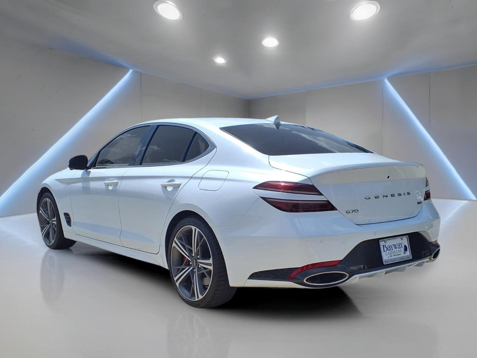 2025 Genesis G70 3.3T Sport Advanced White at Genesis of Spring