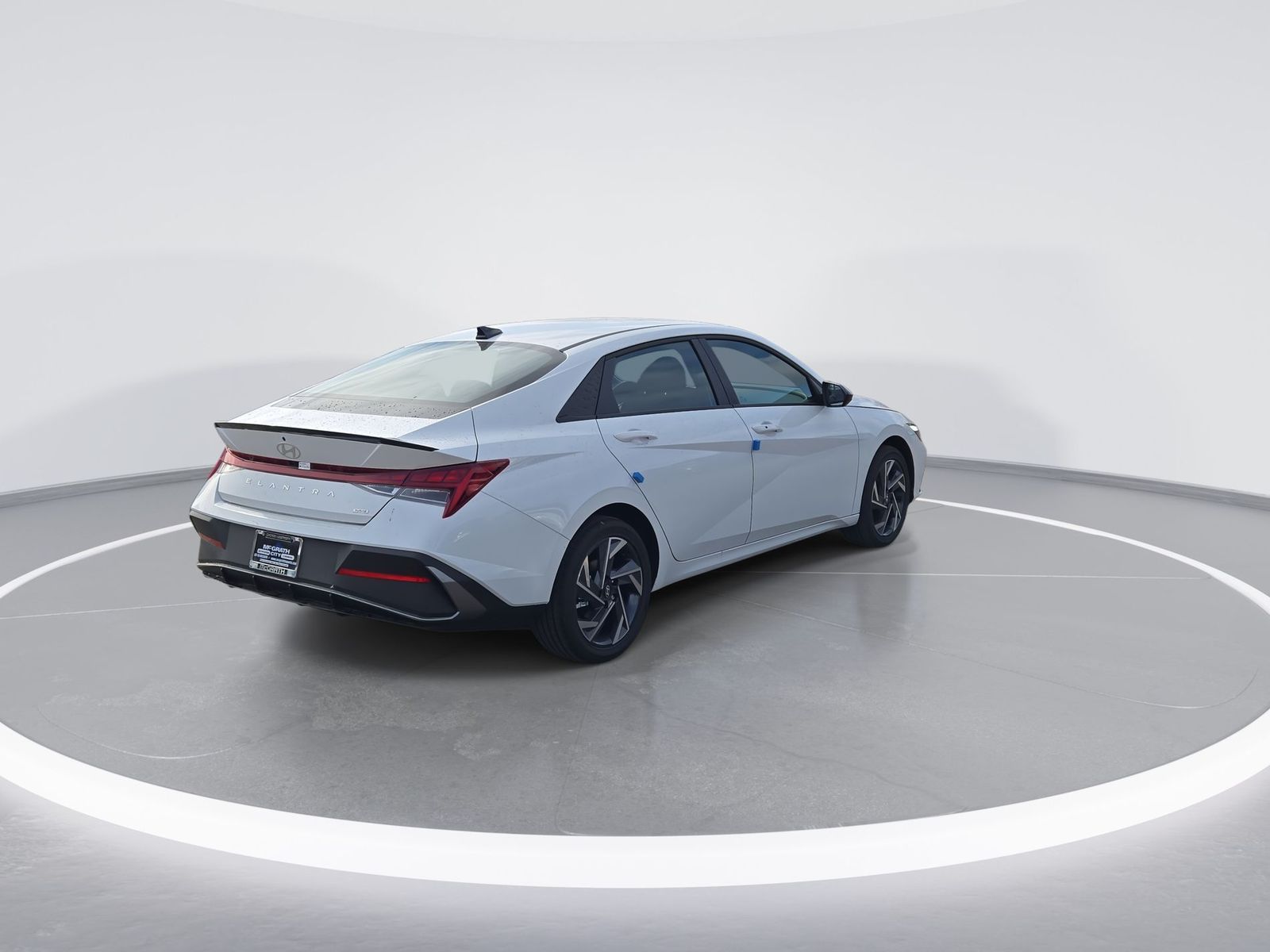 2025 Hyundai Elantra Hybrid Blue 8