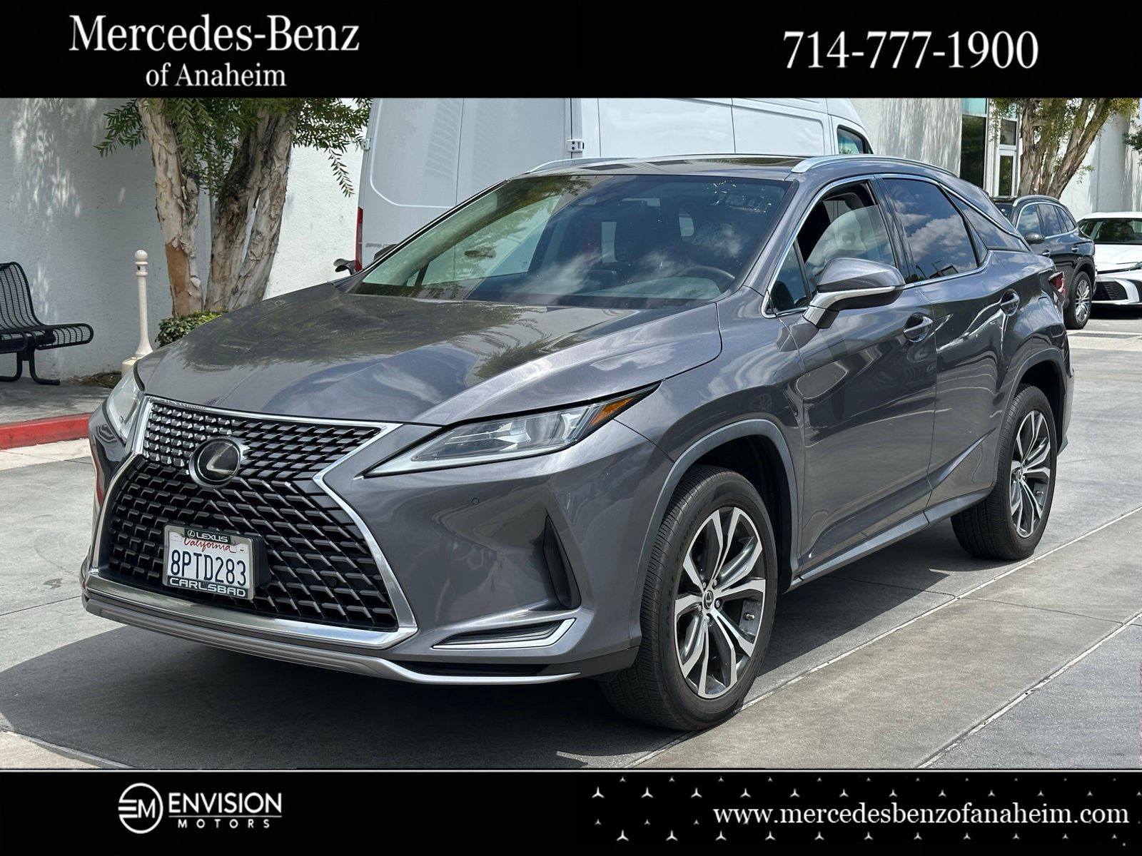Nebula Gray Pearl 2020 Lexus RX 350 FWD SUV / Crossover Front-Wheel Drive 8-Speed Automatic