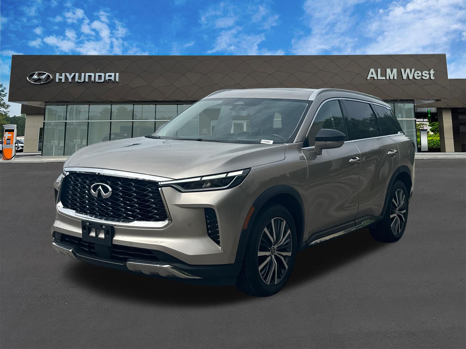 Silver 2022 INFINITI QX60 Sensory AWD SUV / Crossover All-Wheel Drive 9-Speed Automatic