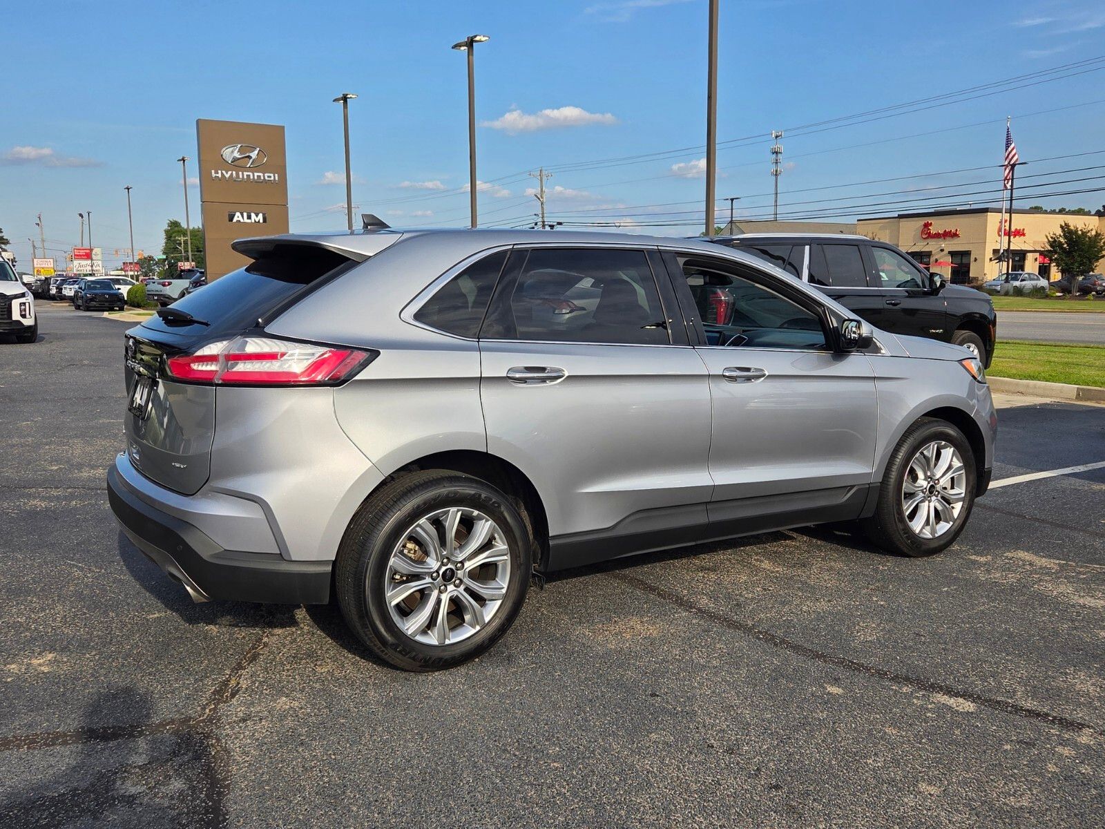 Used 2024 Silver Ford Titanium image 15