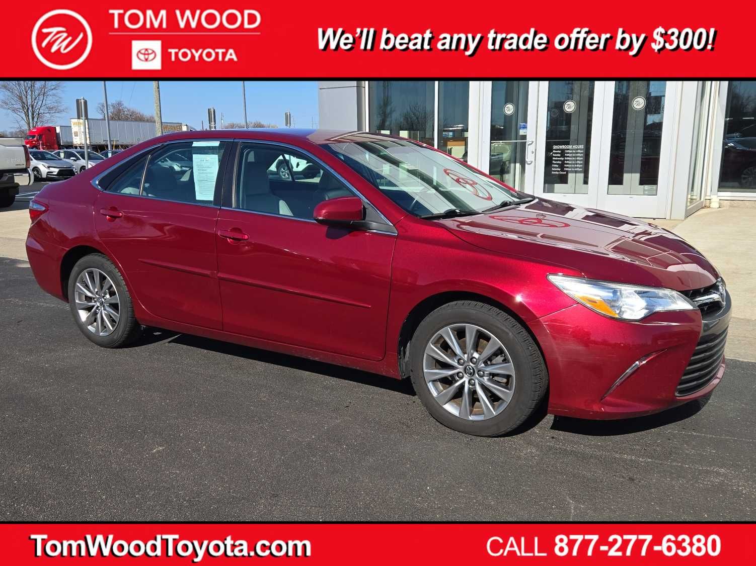 used 2015 Toyota Camry car, priced at $13,214