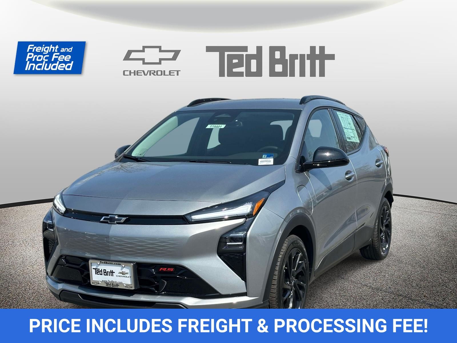 Sterling Gray Metallic 2027 Chevrolet Bolt SUV / Crossover Front-Wheel Drive 1-Speed Automatic