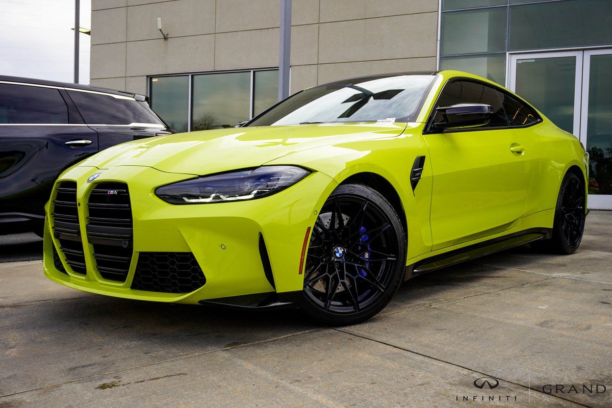 Sao Paulo Yellow 2024 BMW M4 Coupe RWD Coupe Rear-Wheel Drive Manual