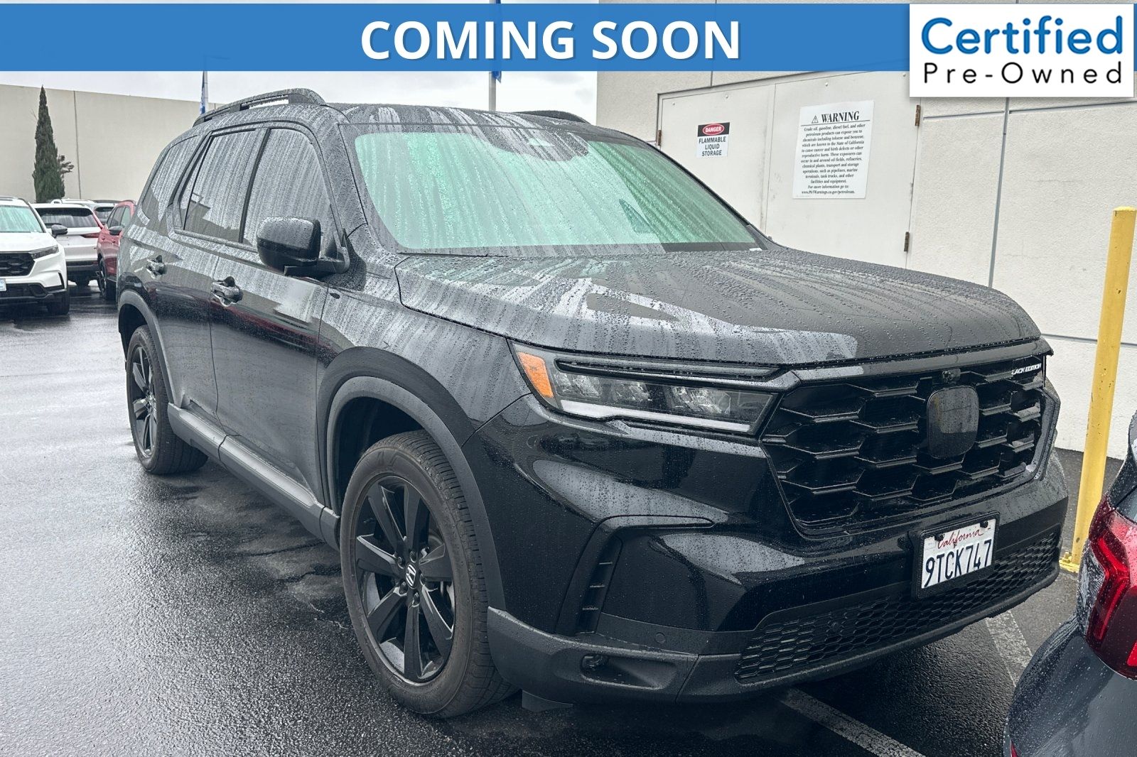 Crystal Black Pearl 2025 Honda Pilot Black Edition AWD SUV / Crossover All-Wheel Drive Automatic