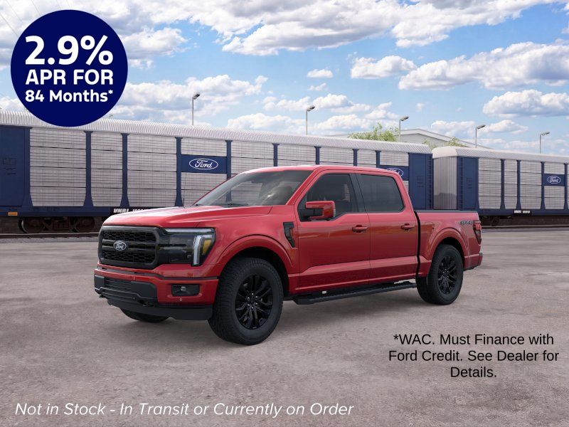 Ruby Red Metallic Tinted Clearcoat 2026 Ford F-150 Pickup Truck Four-Wheel Drive Automatic