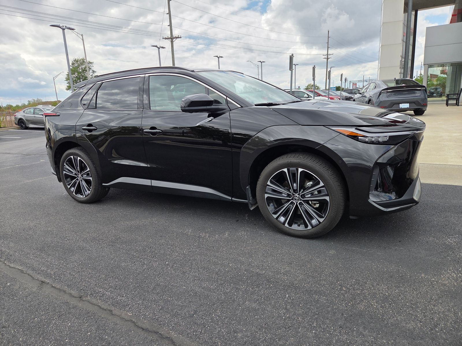 Black 2024 Toyota bZ4X Limited AWD SUV / Crossover All-Wheel Drive Automatic