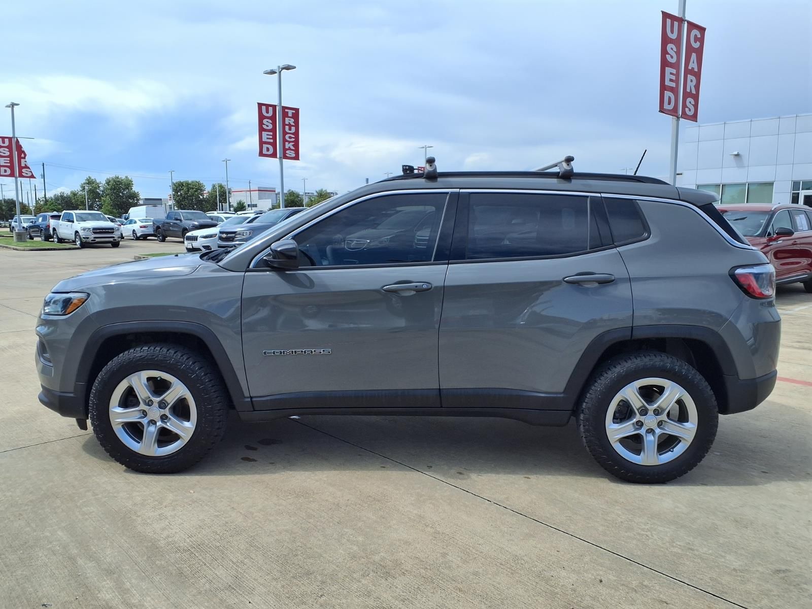 2023 Jeep Compass Latitude Gray at Monument Chevrolet