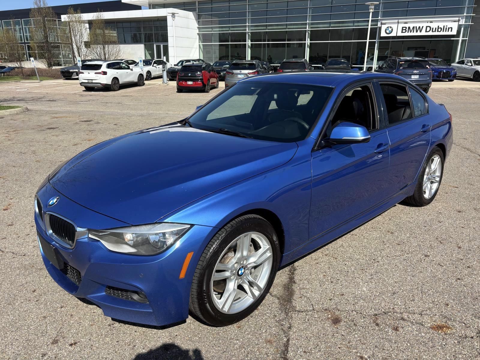 Estoril Blue Metallic 2015 BMW 3 Series 328i xDrive Sedan AWD Sedan All-Wheel Drive 8-Speed Automatic