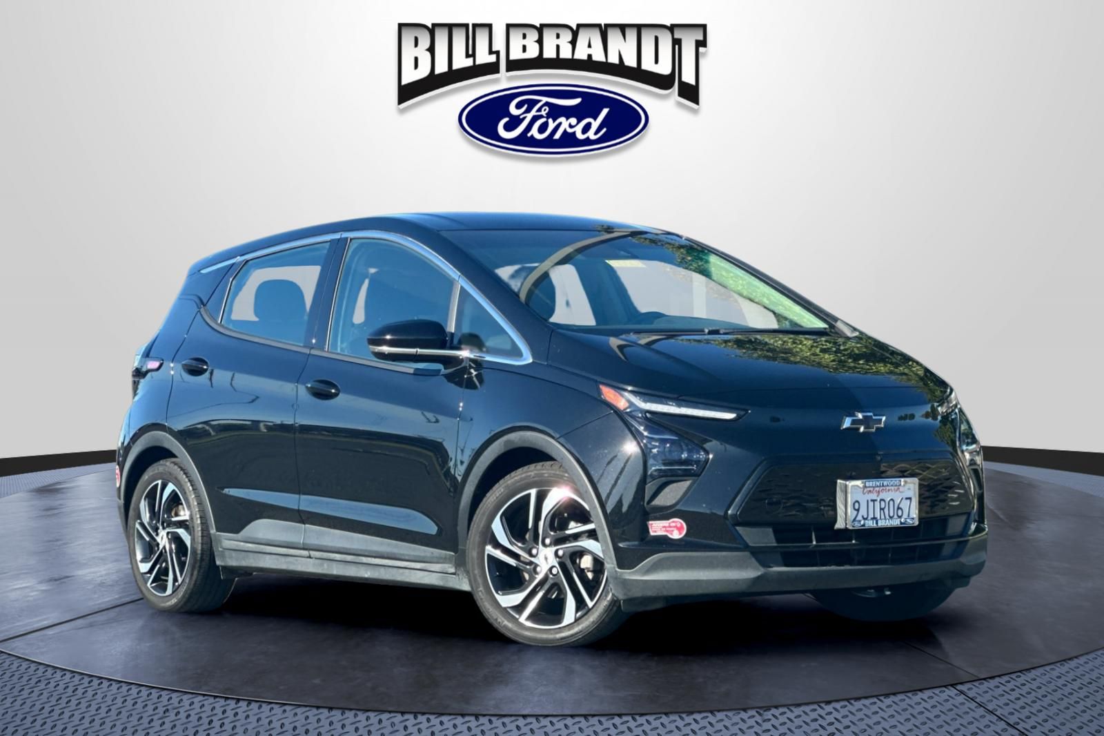 Mosaic Black Metallic 2023 Chevrolet Bolt EV Hatchback Front-Wheel Drive 1-Speed Automatic
