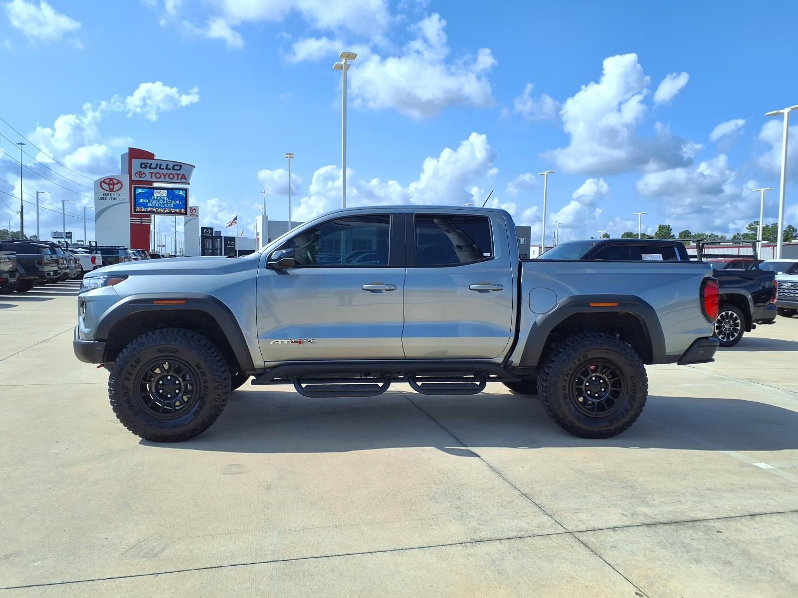 2024 GMC Canyon AT4X Silver at Classic Chevrolet Galveston