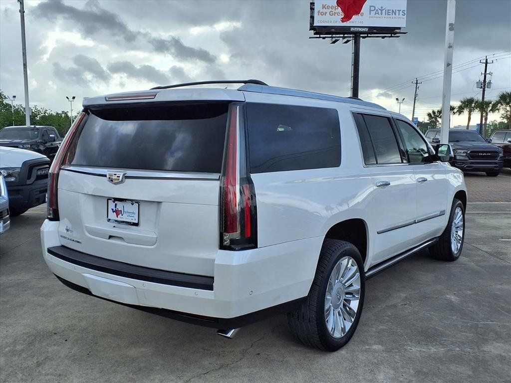 2018 Cadillac Escalade ESV Platinum Edition White at Bayway Cadillac Southwest