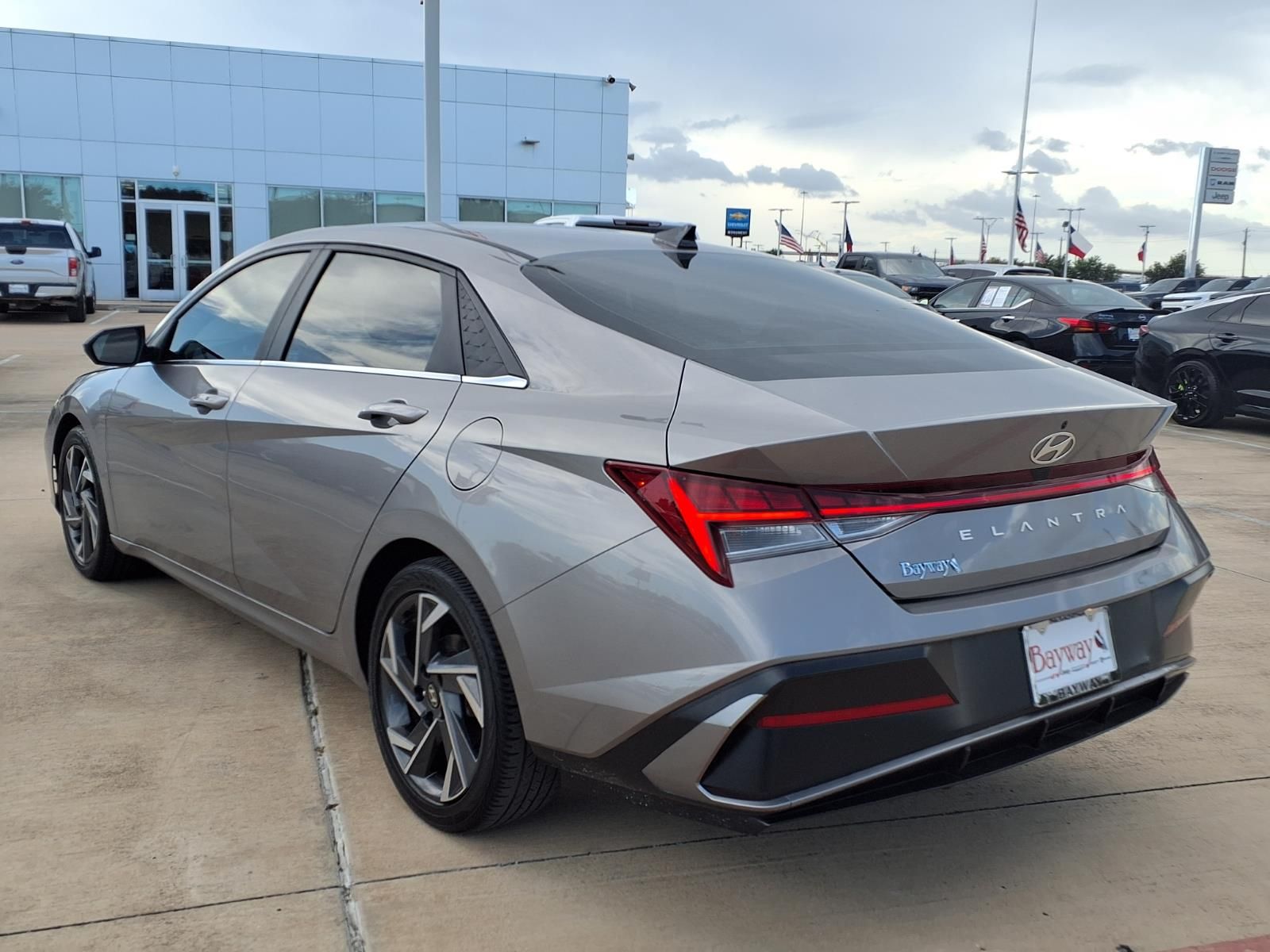 2024 Hyundai Elantra SEL Silver at Bayshore Chrysler Jeep Dodge Ram