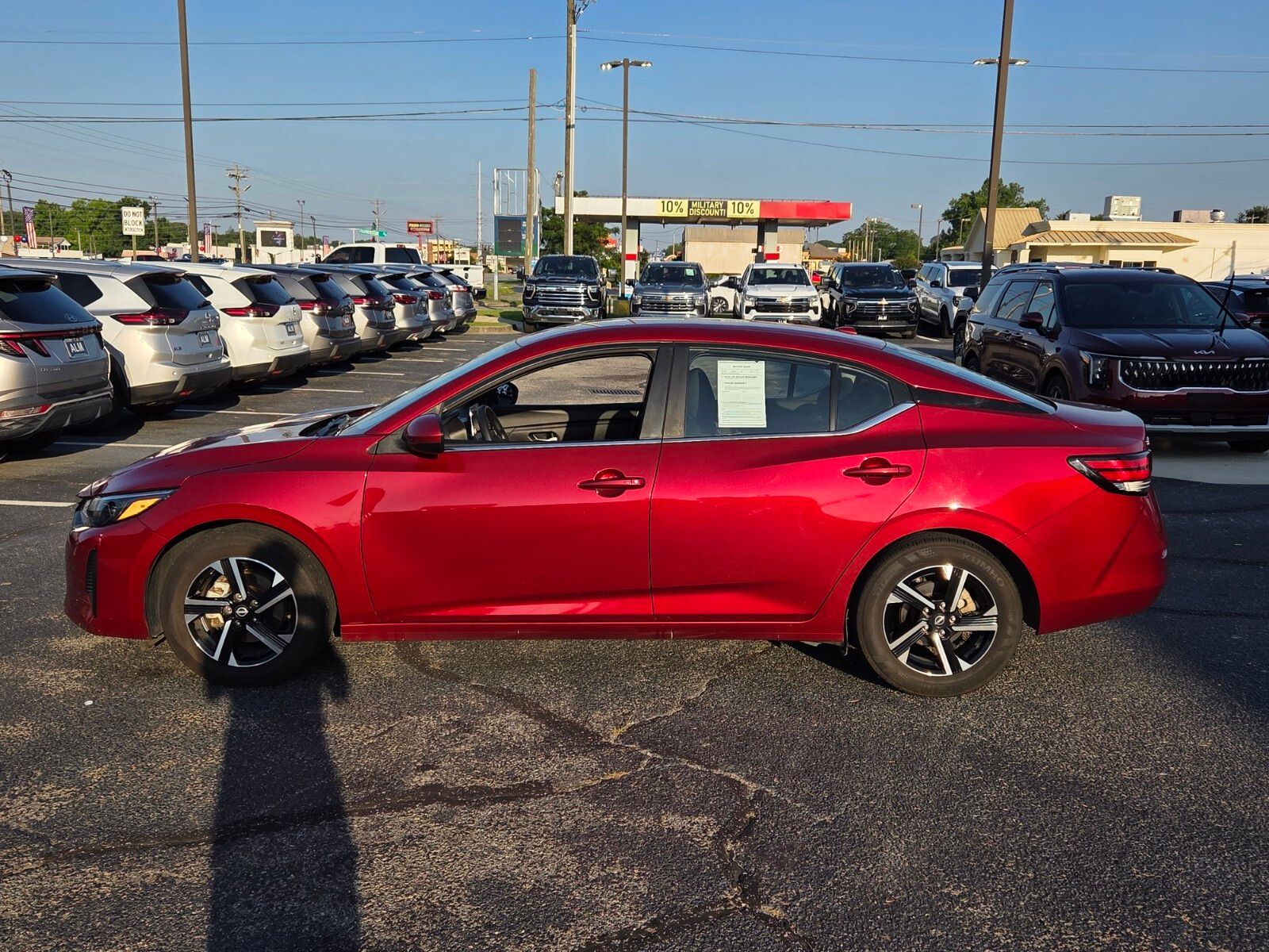 Used 2024 Red Nissan SV image 4