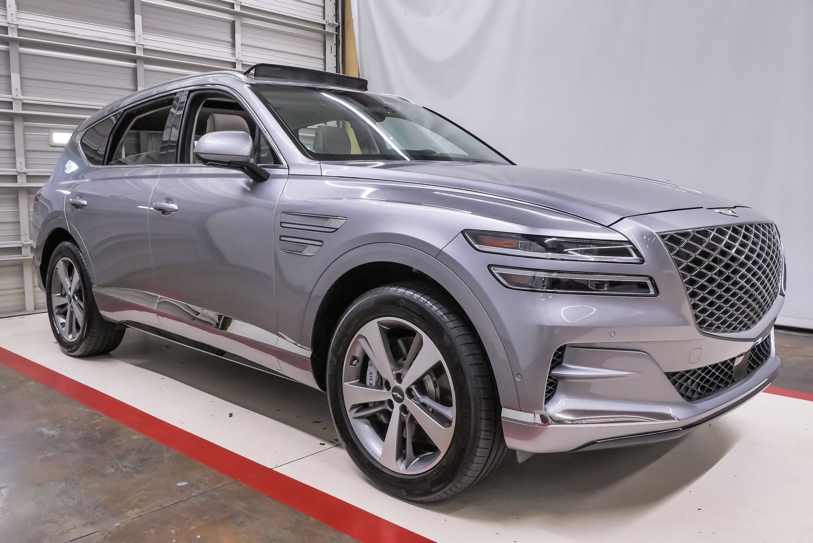 2024 Genesis GV80 3.5T Silver at Genesis of Spring