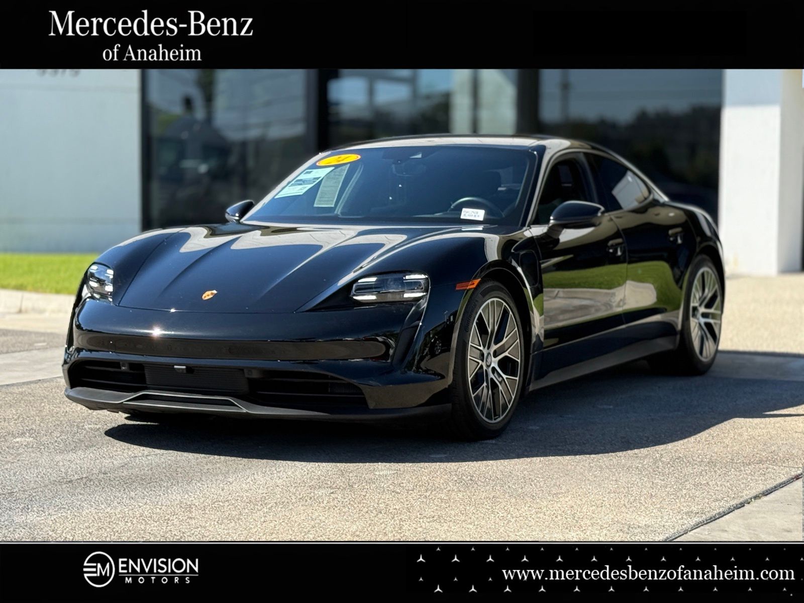 Black 2024 Porsche Taycan Sedan RWD Sedan Rear-Wheel Drive 2-Speed Automatic
