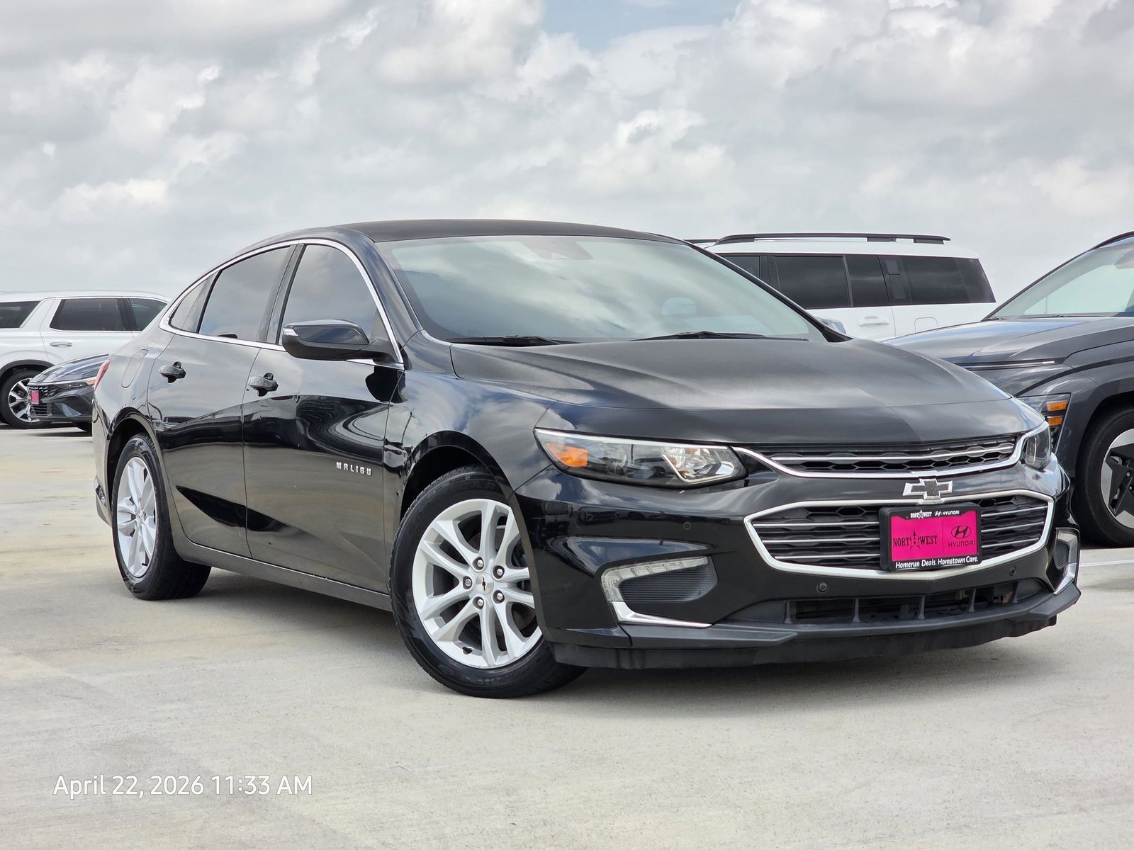 Mosaic Black Metallic 2017 Chevrolet Malibu LT FWD Sedan Front-Wheel Drive 6-Speed Automatic