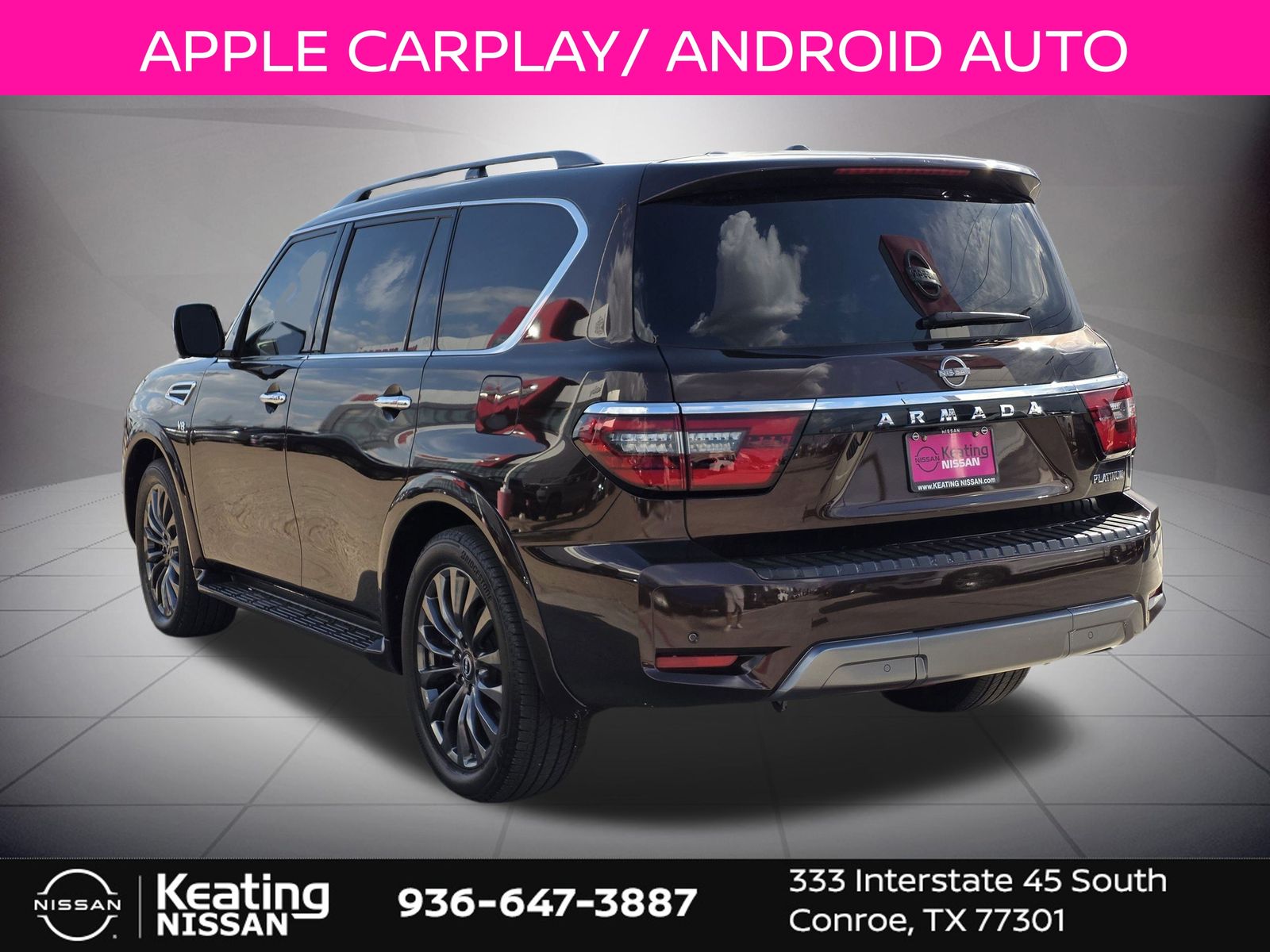 2022 Nissan Armada Platinum Brown at Bayway Cadillac of The Woodlands