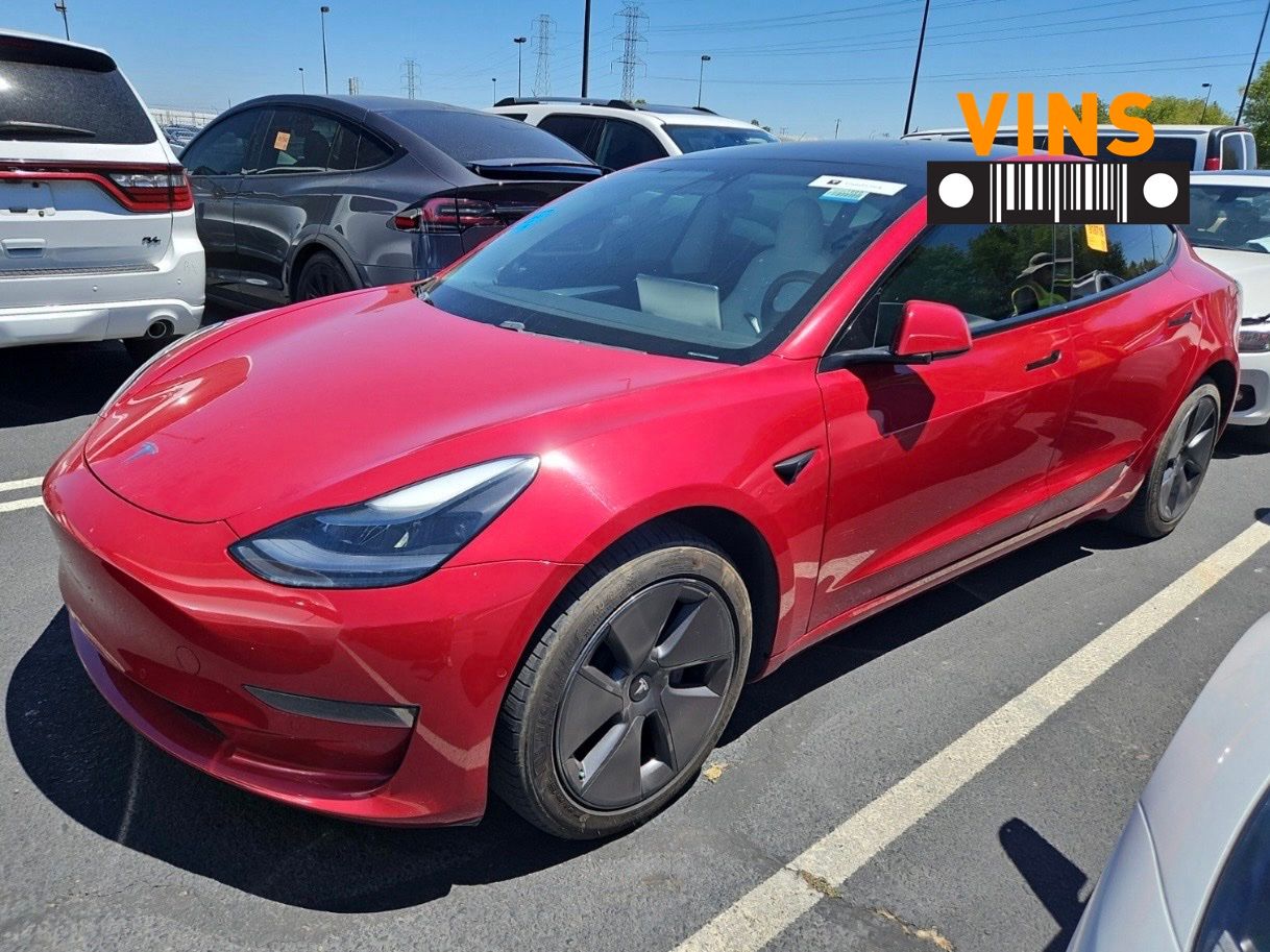 2021 Tesla Model 3 Standard Range Plus