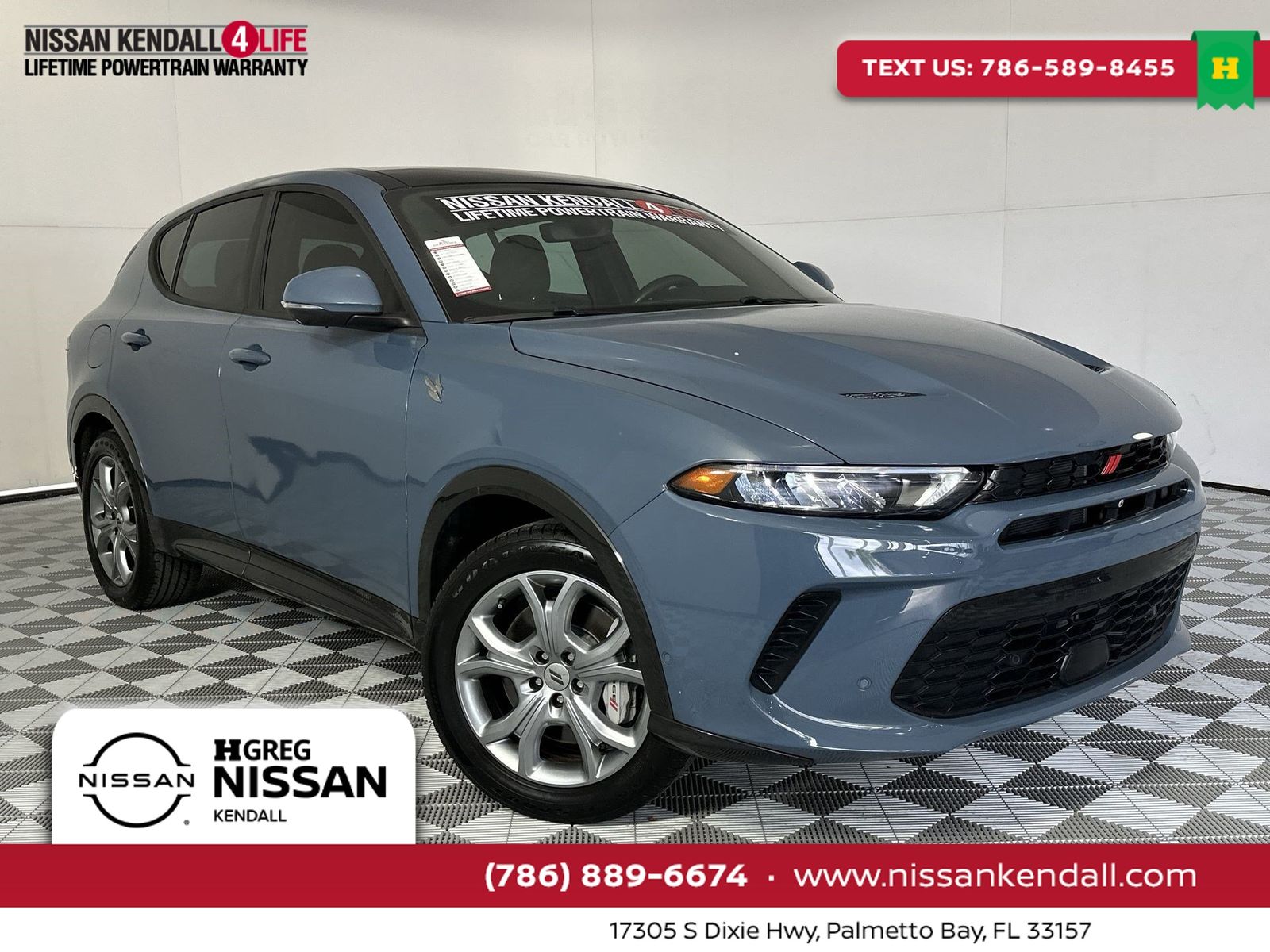 Blue Steele 2024 Dodge Hornet SUV / Crossover All-Wheel Drive 6-Speed Automatic