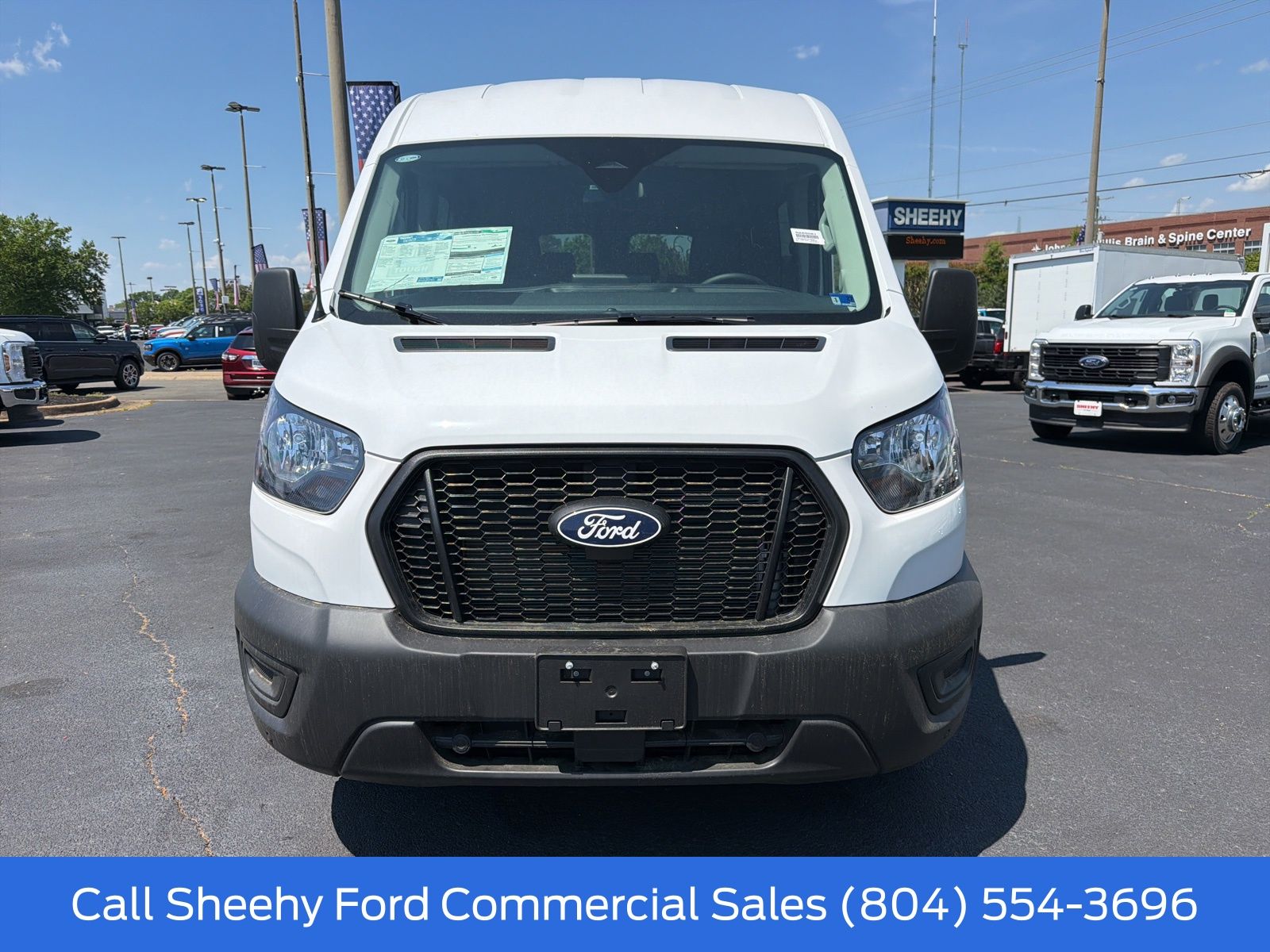 New 2026 Oxford White Ford Mid Roof 15-Passenger Van image 3