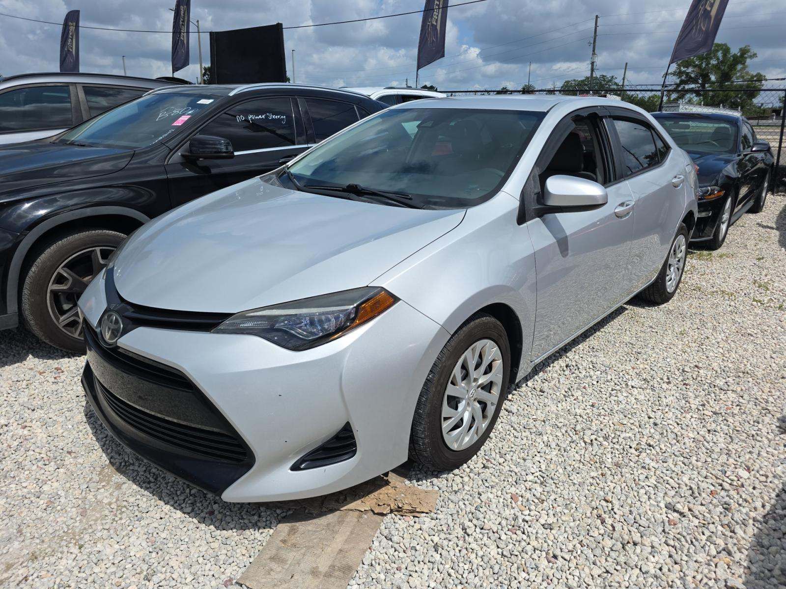 Classic Silver Metallic 2017 Toyota Corolla Sedan Front-Wheel Drive Continuously Variable Transmission