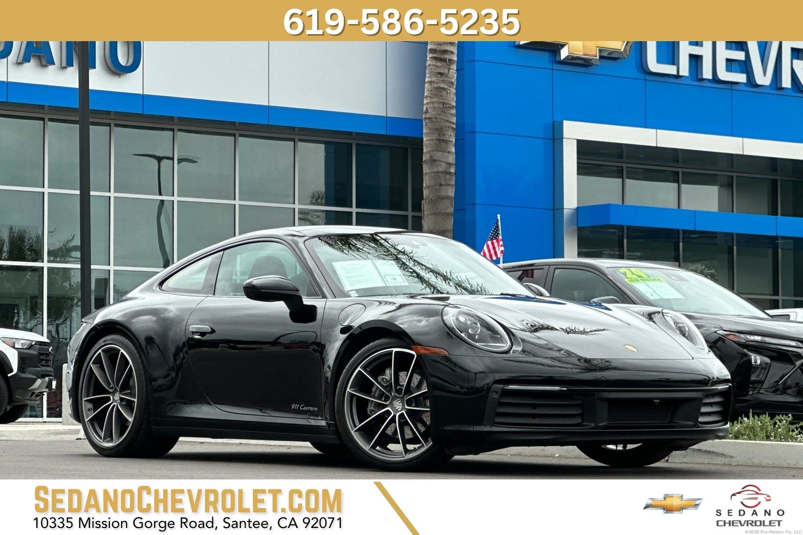 Black 2021 Porsche 911 Carrera Coupe RWD Coupe Rear-Wheel Drive 8-Speed Automatic