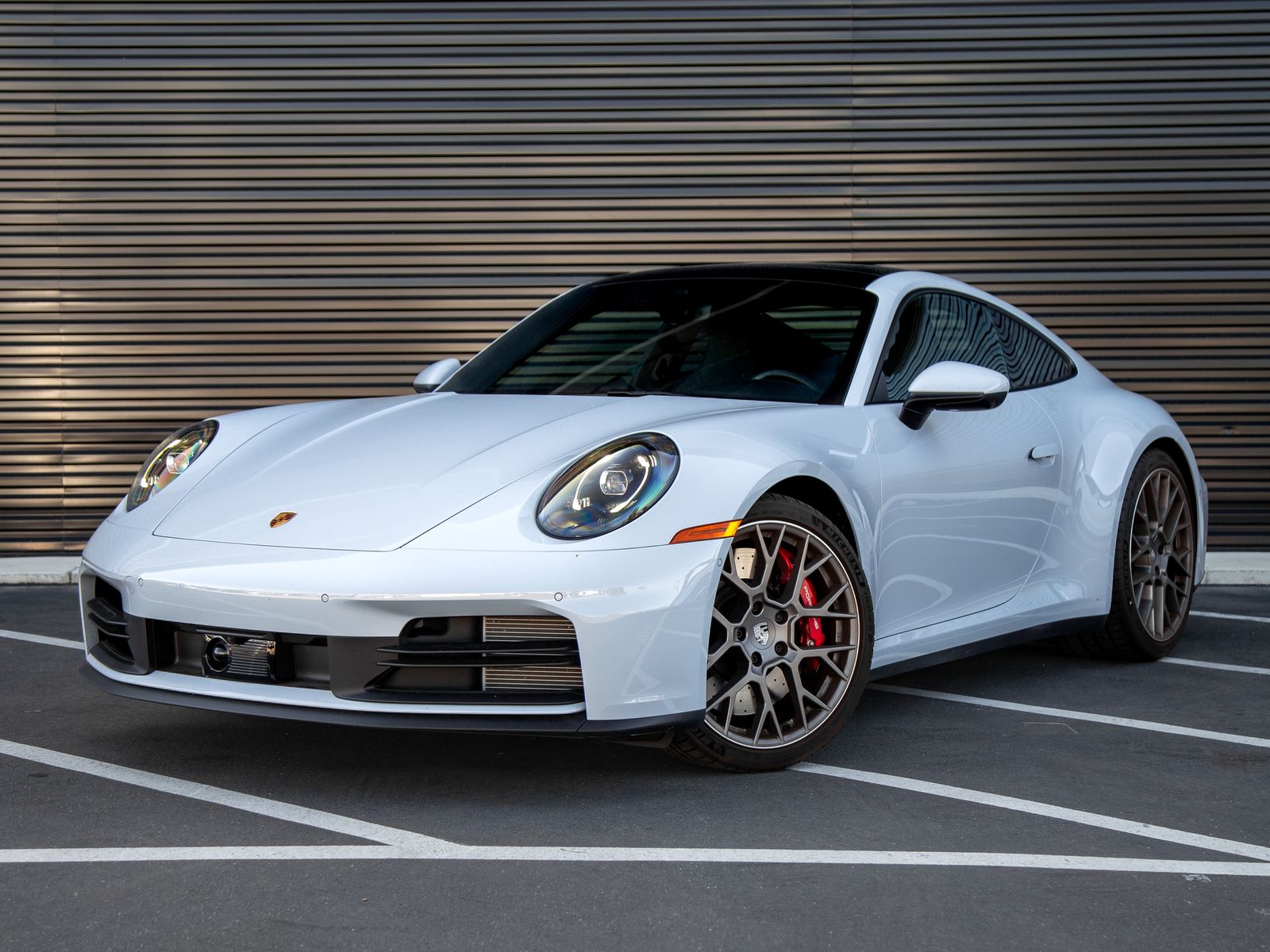 Ice Gray Metallic 2026 Porsche 911 Carrera S Coupe RWD Coupe Rear-Wheel Drive 8-Speed Automatic