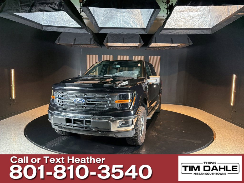 Black Metallic 2024 Ford F-150 Pickup Truck Four-Wheel Drive Automatic