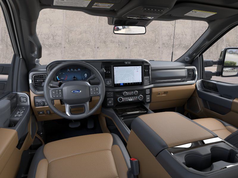 New 2026 Star White Metallic Tri-Coat Ford Lariat image 9