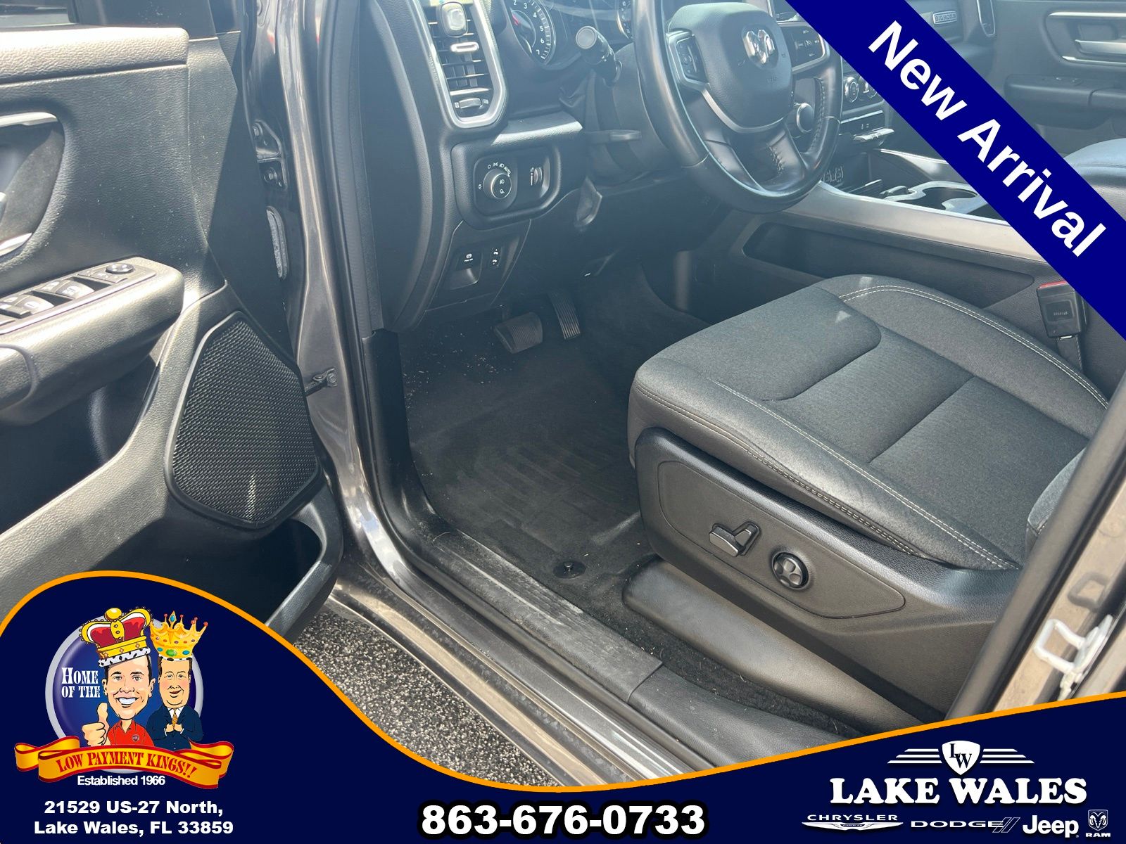 2021 Crystal Metallic Ram 1500 Big Horn/Lone Star RWD Truck