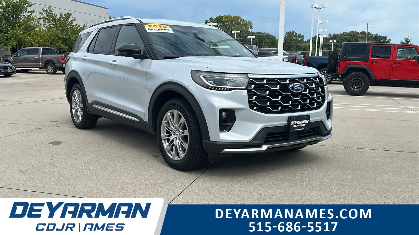 2026 Ford Explorer Platinum AWD