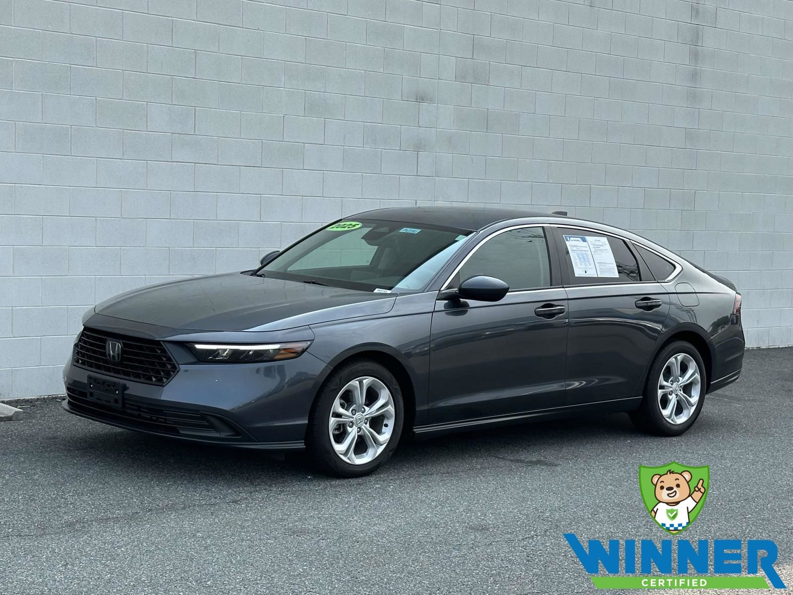 Urban Gray Pearl 2025 Honda Accord Sedan Front-Wheel Drive Continuously Variable Transmission