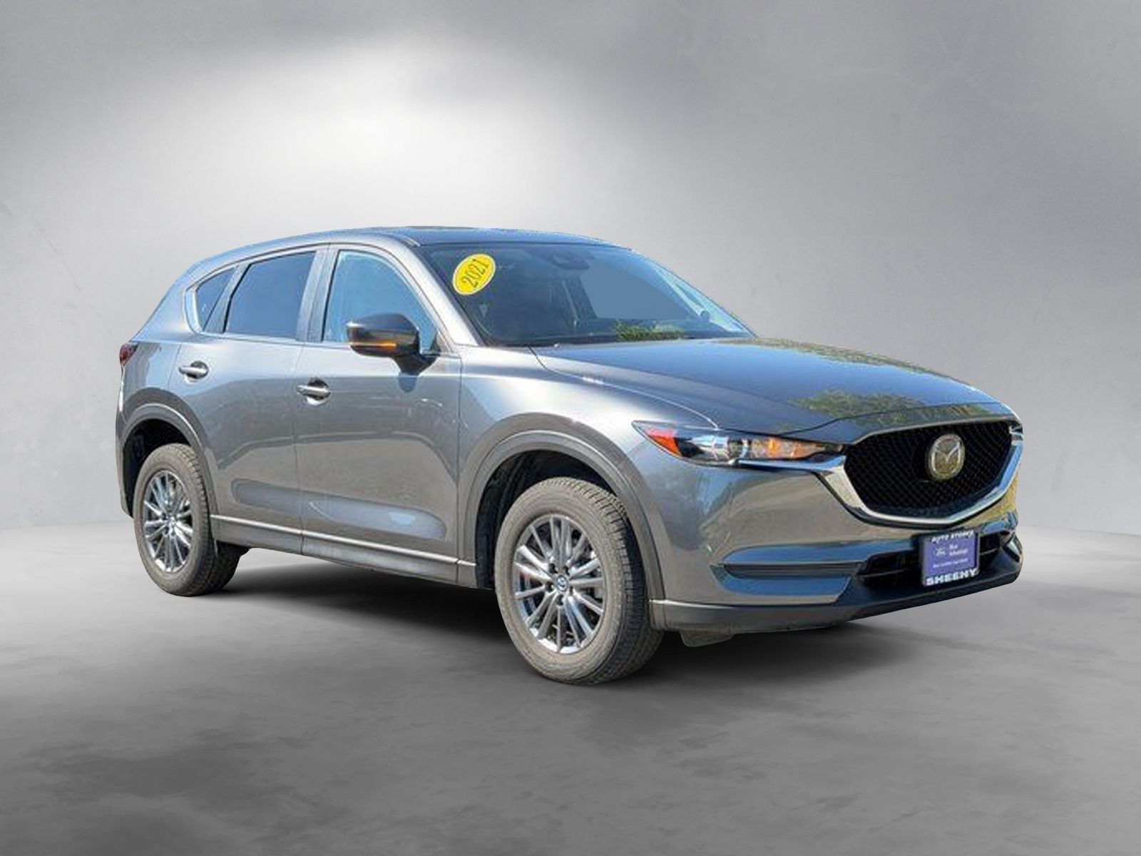 Used 2021 Machine Gray Metallic Mazda Touring image 2