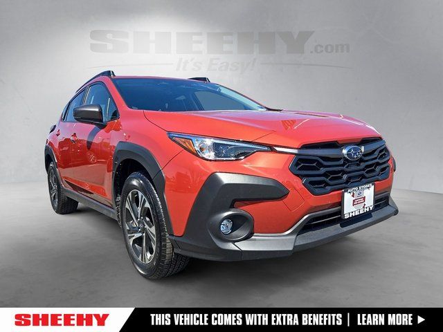 Sun Blaze Pearl 2025 Subaru Crosstrek Premium AWD SUV / Crossover All-Wheel Drive Continuously Variable Transmission