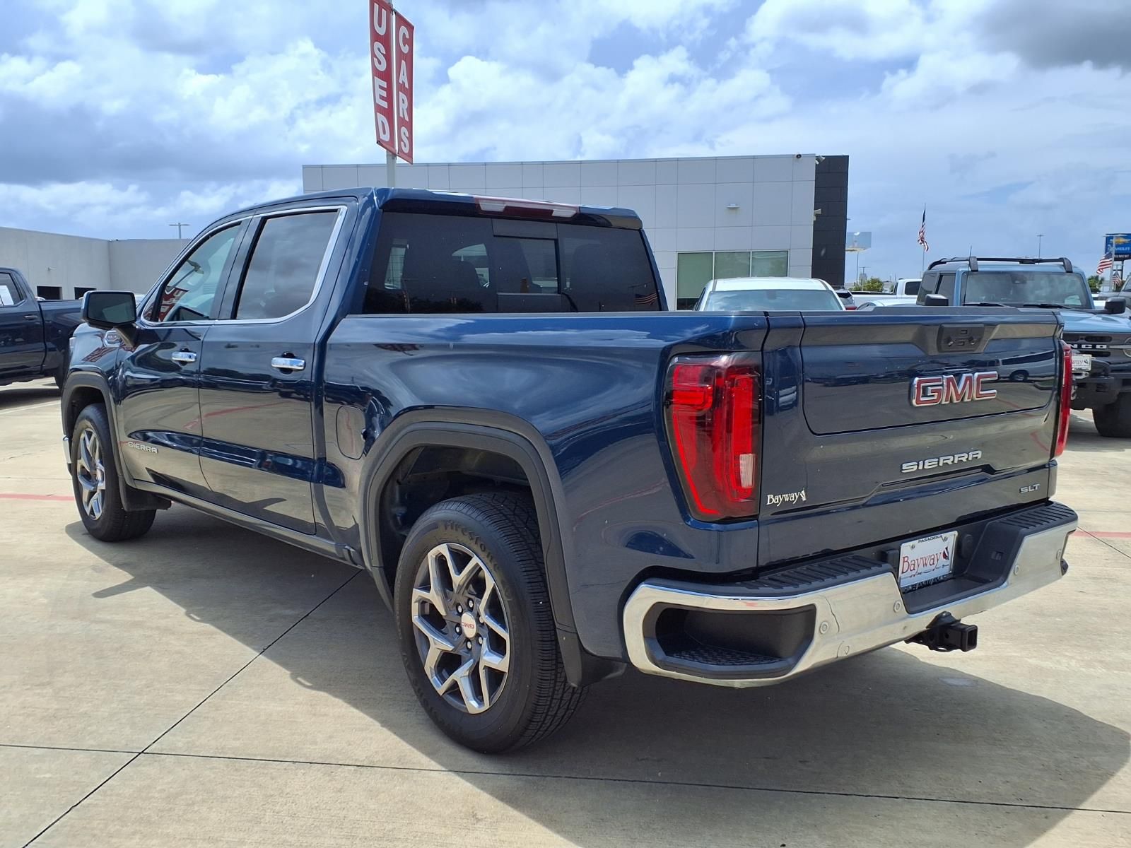 2022 GMC Sierra 1500 SLT Blue at North Houston Mitsubishi
