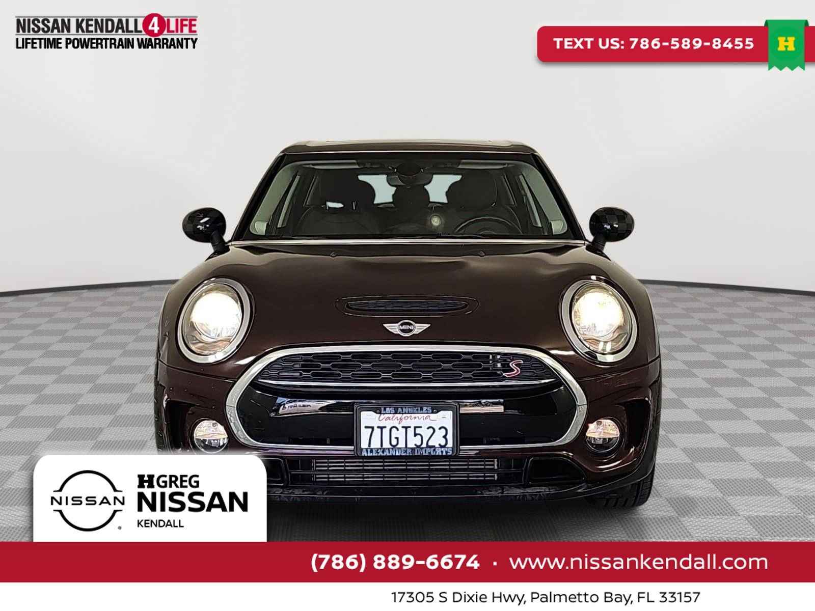 Red (Pure Burgundy Metallic) 2016 MINI Cooper Clubman Wagon Front-Wheel Drive 8-Speed Automatic