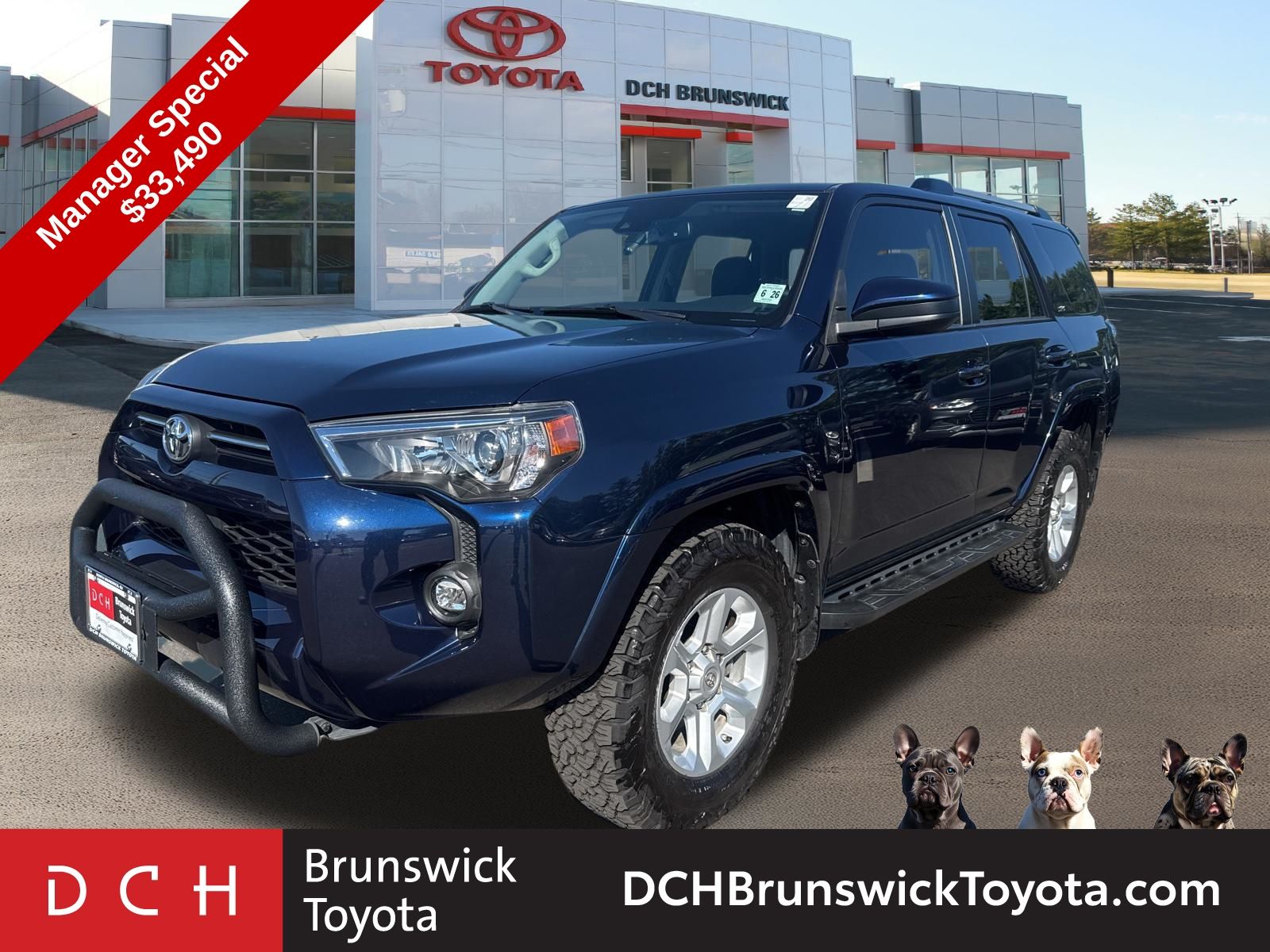 Nautical Blue Metallic 2021 Toyota 4Runner SUV / Crossover Four-Wheel Drive 5-Speed Automatic Overdrive