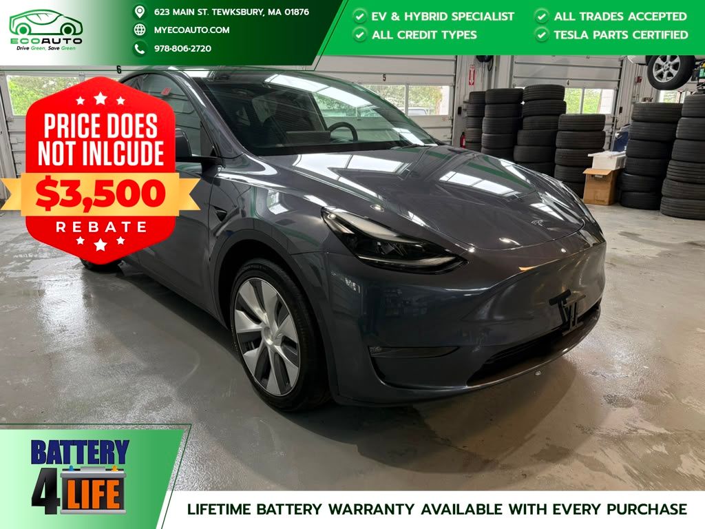 Midnight Silver Metallic 2023 Tesla Model Y Long Range AWD SUV / Crossover All-Wheel Drive 1-Speed Automatic