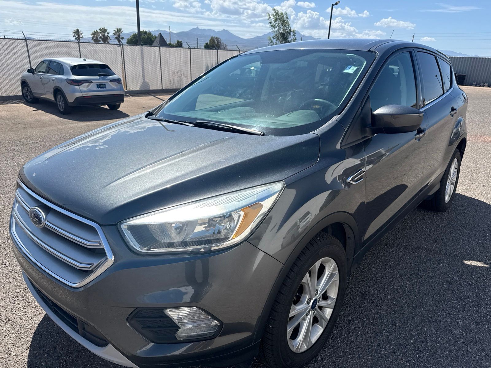 Gray (Magnetic Metallic) 2017 Ford Escape SUV / Crossover All-Wheel Drive 6-Speed Automatic