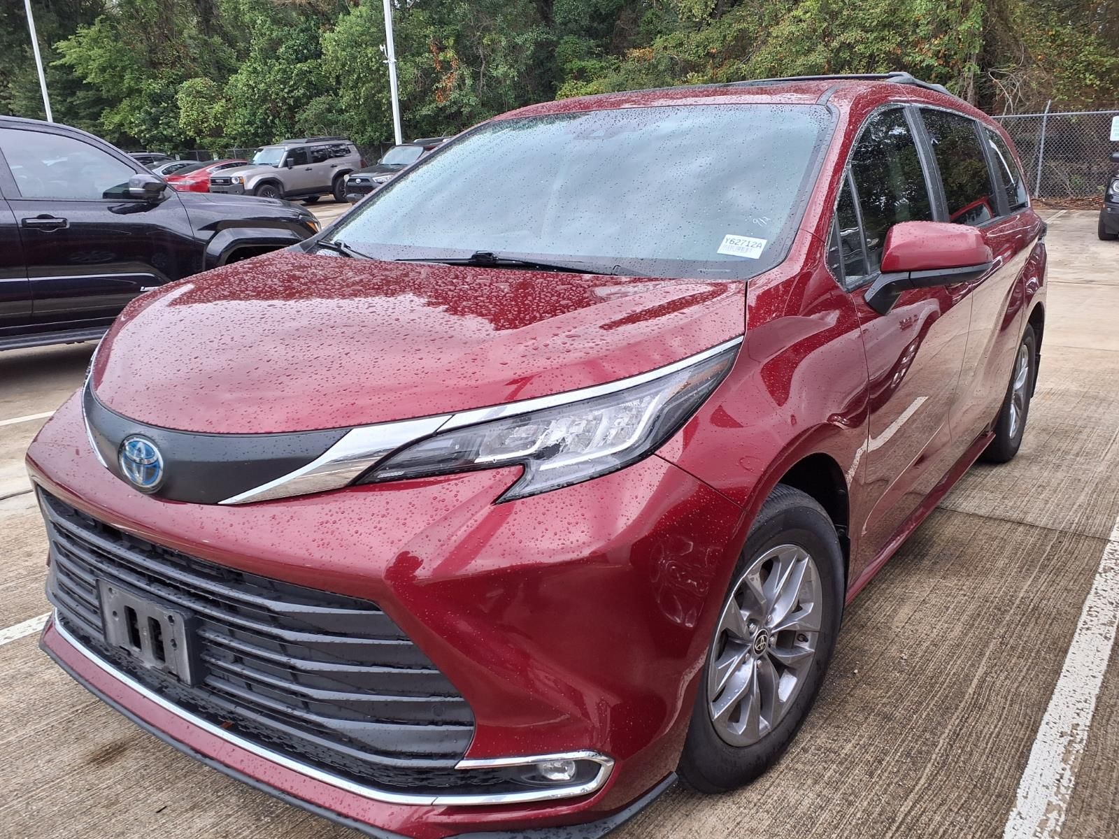 2023 Toyota Sienna XLE Red at Gullo Toyota
