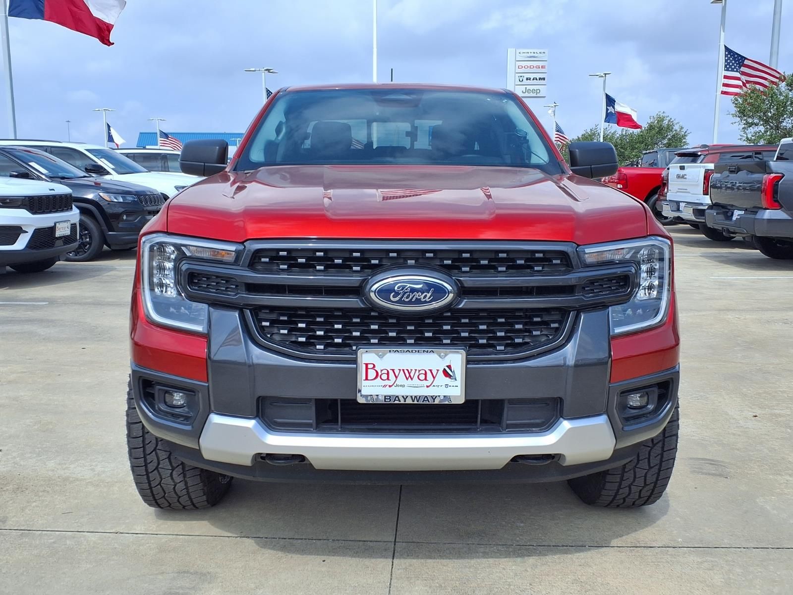 2024 Ford Ranger XLT Red at AutoSavvy Houston Southwest