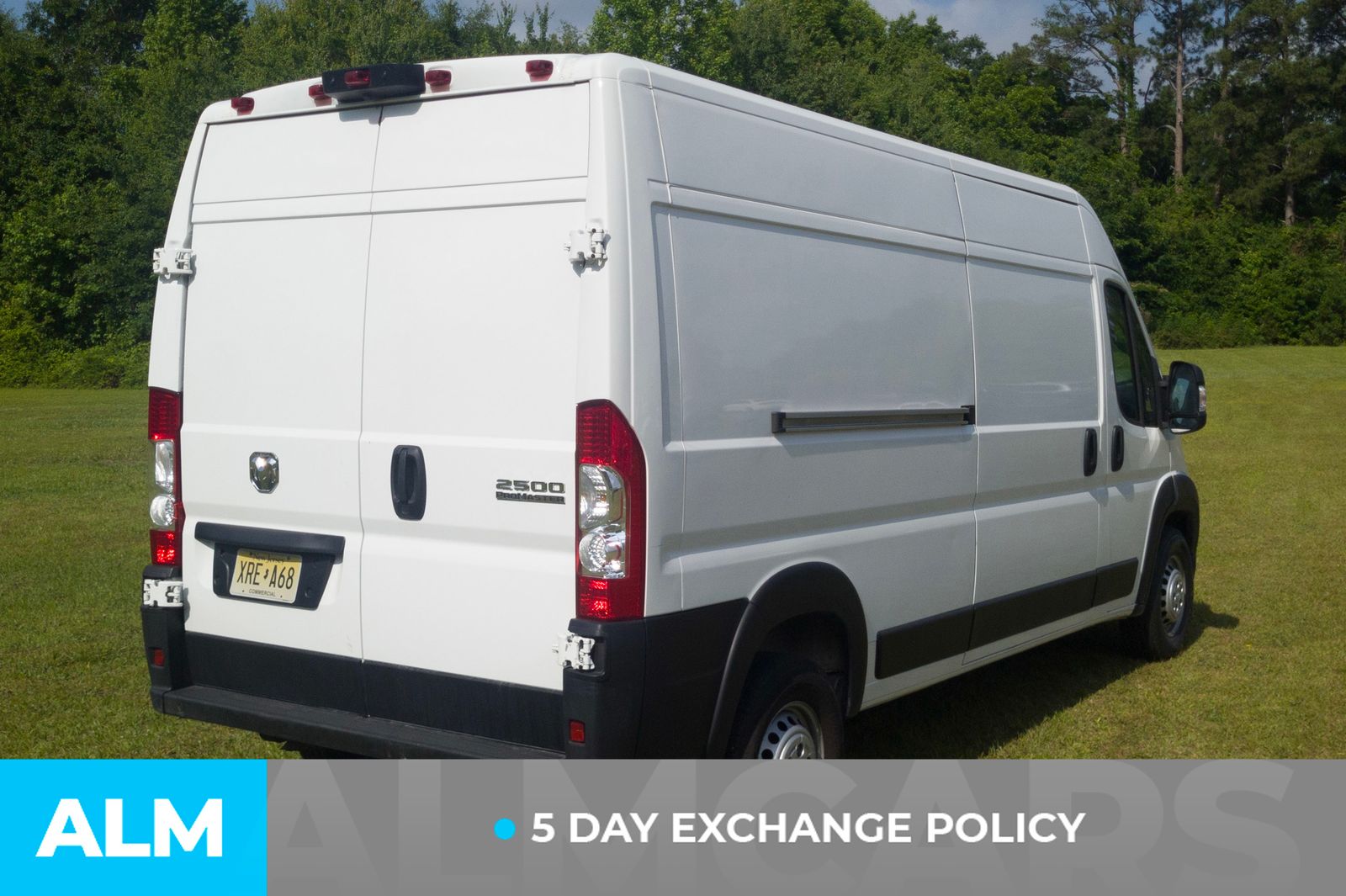 Used 2025 Bright White Clearcoat Ram High Roof image 4