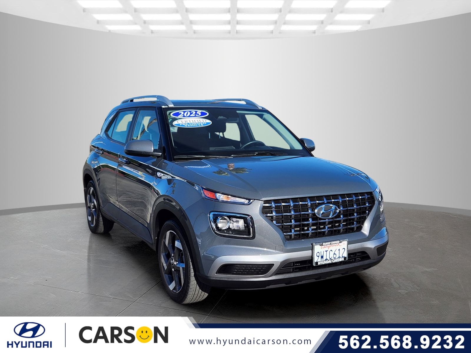 Ecotronic Gray 2025 Hyundai Venue SUV / Crossover Front-Wheel Drive Continuously Variable Transmission
