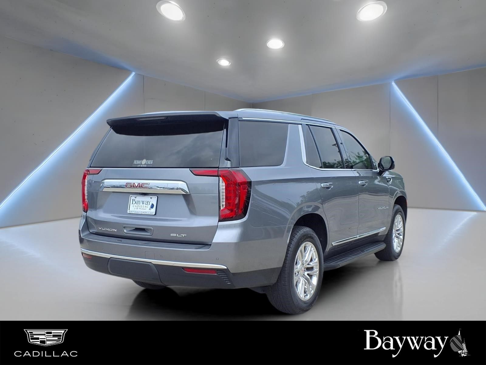 2022 GMC Yukon SLT Gray at Bayway Cadillac of The Woodlands