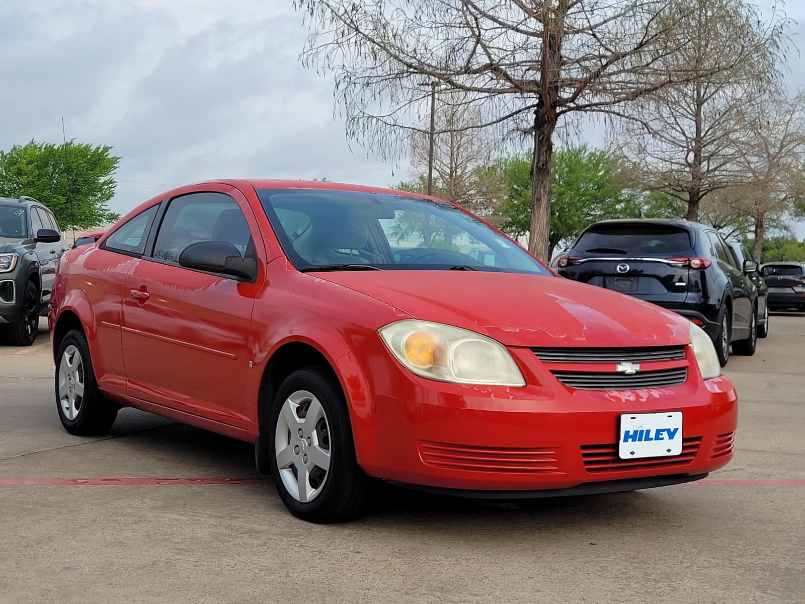 Victory Red 2007 Chevrolet Cobalt LS Coupe FWD Coupe Front-Wheel Drive 4-Speed Automatic Overdrive