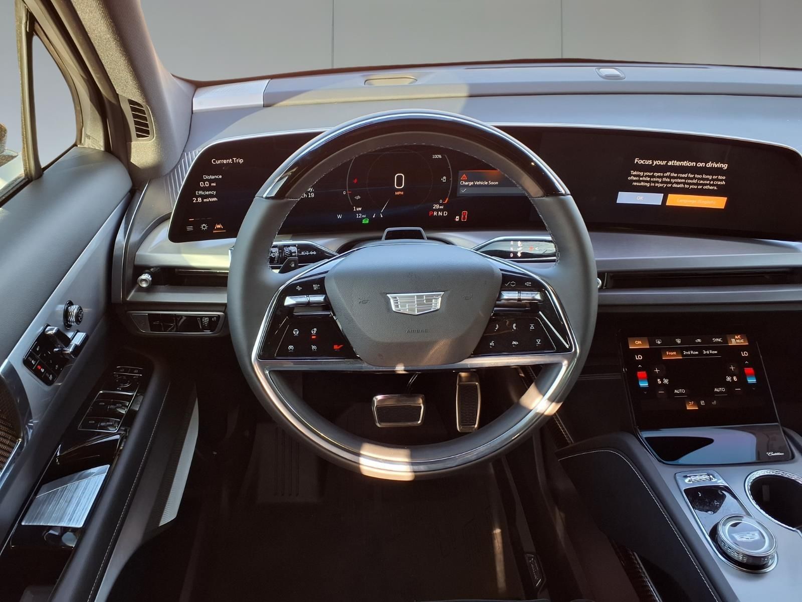 2026 Cadillac VISTIQ Sport White at Tom Peacock Cadillac